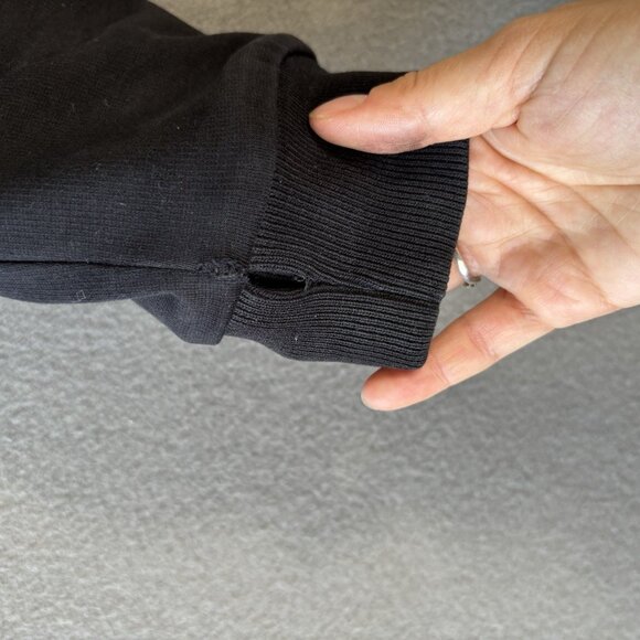 Le Coq Sportif Jacket Mens Black Full Zip Quilted Bomber Style Casual Streetwear - Picture 10 of 16